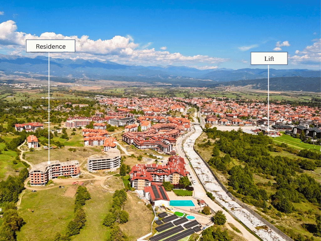 Ski Apartments for Sale in Bansko near the lift