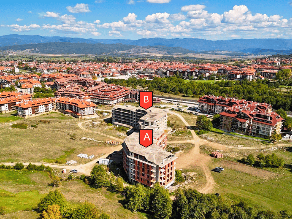 Ski Apartments for Sale in Bansko near the lift