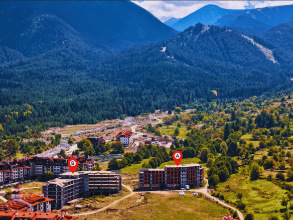 Ski Apartments for Sale in Bansko near the lift