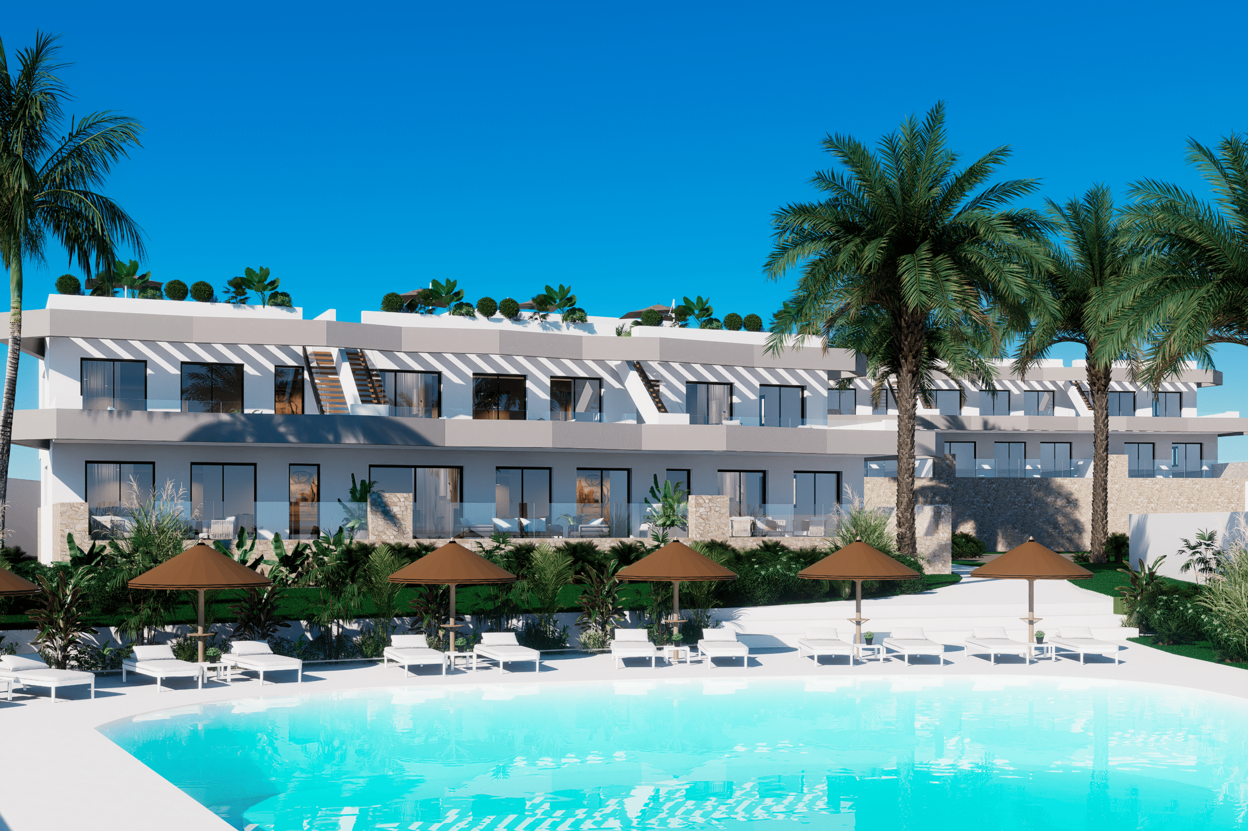 Modern bungalows for Sale in Finestrat, Spain
