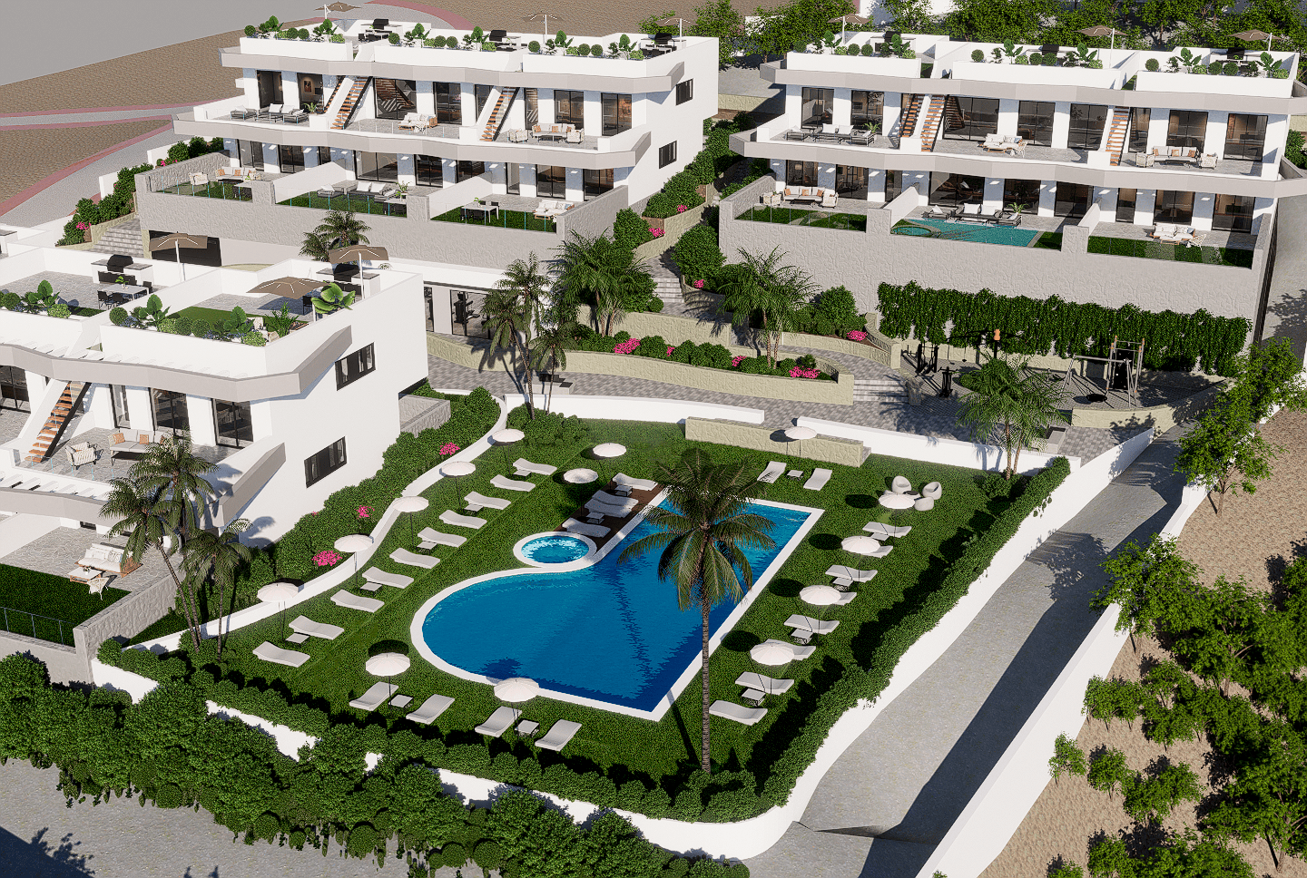Luxury Apartments for sale in Golf Badia, Finestrat
