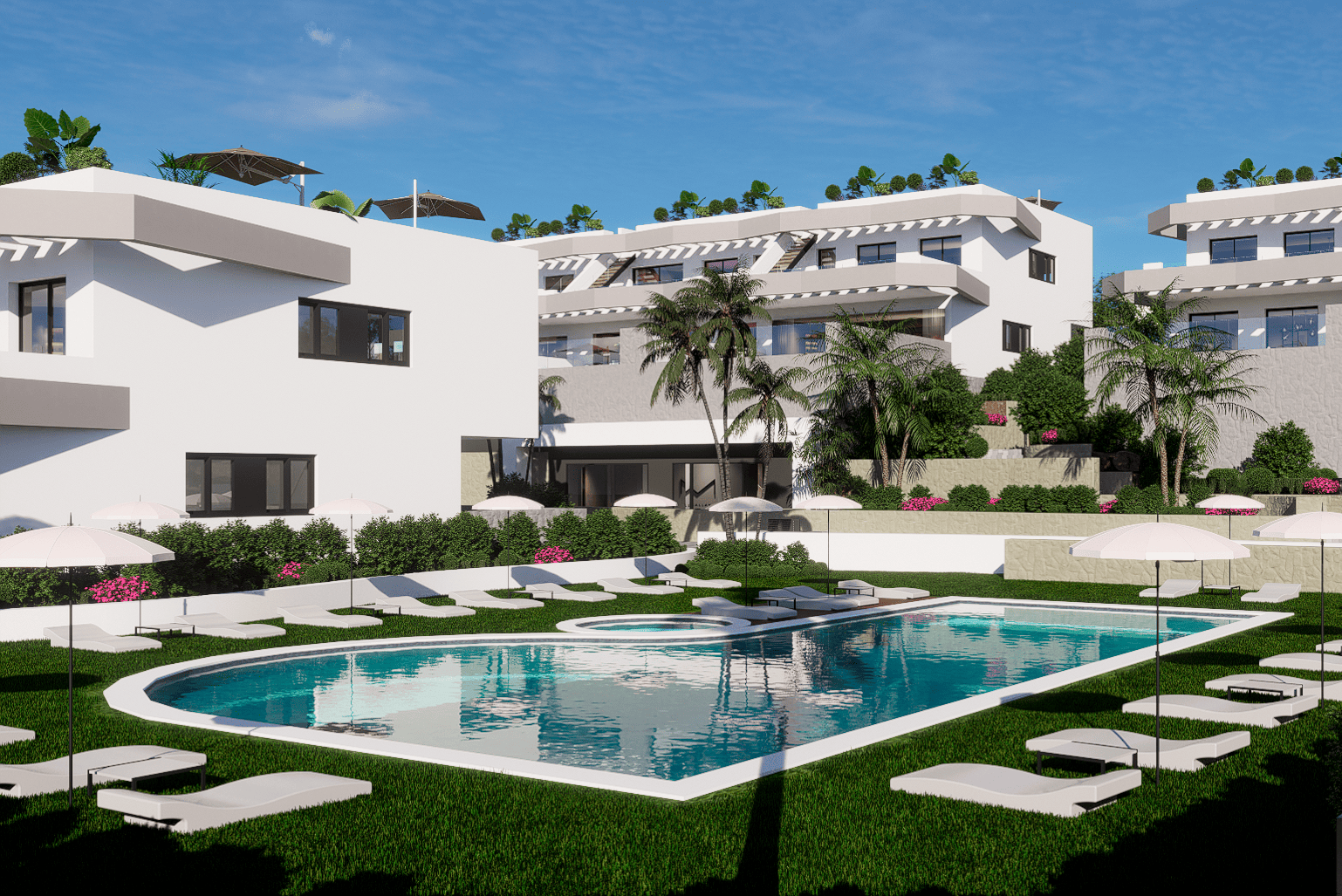 Luxury Apartments for sale in Golf Badia, Finestrat