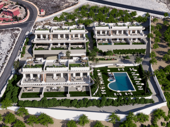 Luxury Apartments for sale in Golf Badia, Finestrat