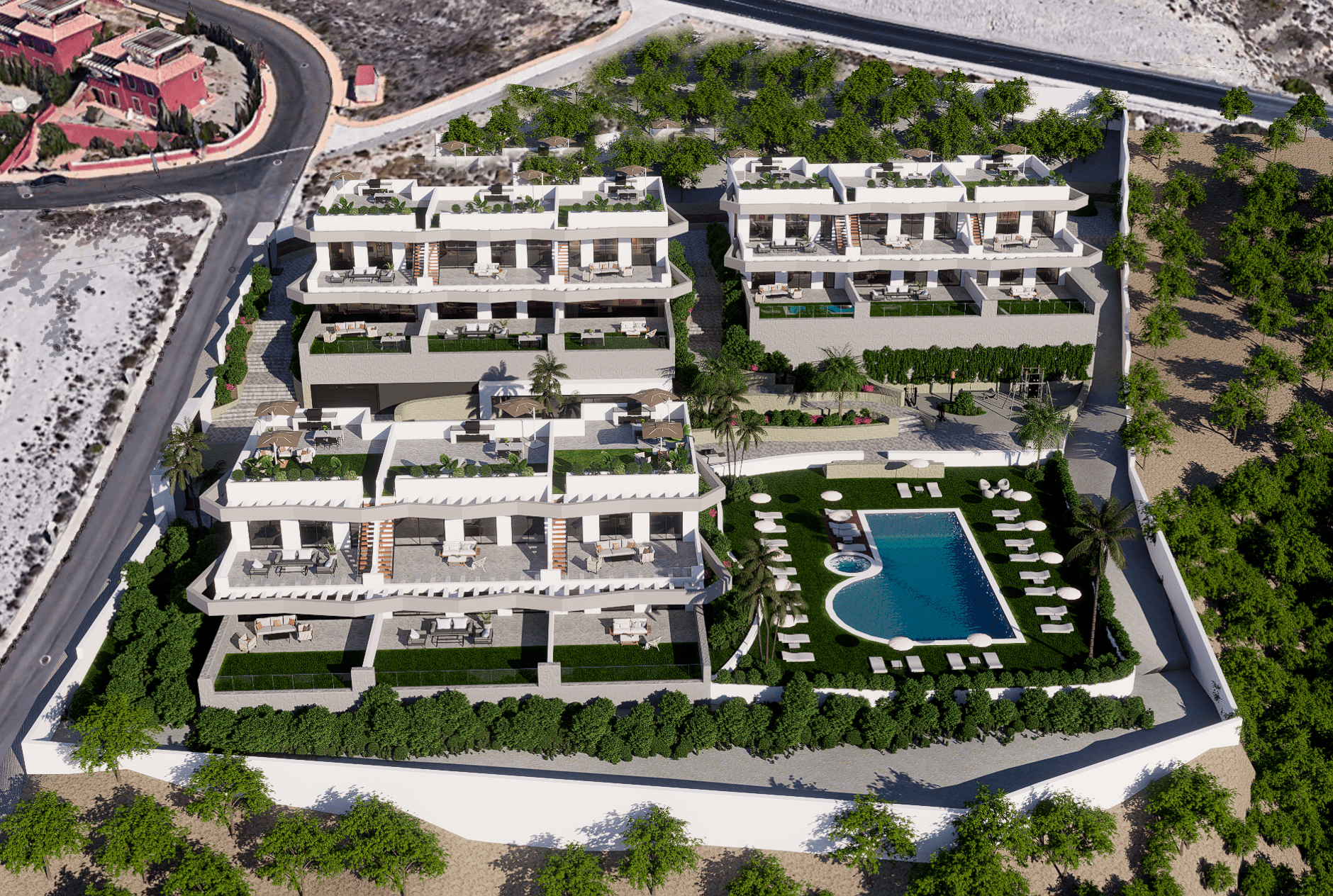 Luxury Apartments for sale in Golf Badia, Finestrat